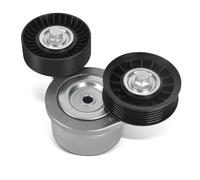 HYR 53030958AE Drive Belt Tensioner Pulley Assembly Fit For Jeep 2005-2010 Grand Cherokee, 2004-2012 Liberty, Commander, Dodge 04-11 Dakota, 04-09 Durango, Nitro, Ram 1500, Mitsubishi Raider, V6 3.7L