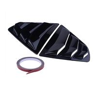 HYRAM 1/4 Quarter Rear Side Window Louvers Spoiler Cover Fit For Toyota Camry Sedan 2018-2019 ABS Car Accessories 1Pair Rear Spoilers