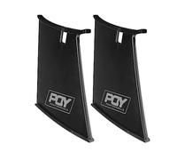 HYRAM 2PCS Rear Wing Spoiler Support Stabilizer Fit For Subaru Impreza 2002-2007 WRX STi Stiffi Wing Spoiler Support Stabilizer Rear Spoiler