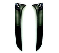 HYRAM Rear Window Side Spoiler Car Rear Trunk Diffuser Canard Splitter Fit For BMW F20 F21 1 Series 116d 120i 118i M140i M135i 2012-2019 Rear Spoiler