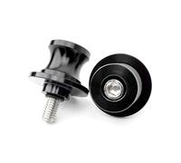 HYRHEV Swingarm Spools 8MM Bolts Motorcycle CNC Aluminium Swingarm Spools Slider Stand Screws For Ducati DesertX Desert X 2022-2023(Black8)