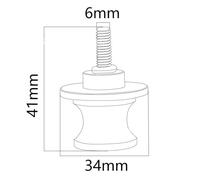 HYRHEV Swingarm Spools Motorcycle Stand Screw Swingarm Spools Slider For Benelli TRK702 TRK502 TRK502 702X 251 Leoncino 500 BJ600 BN500(Red)