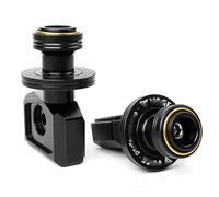 HYRHEV Swingarm Spools Motorcycle Swingarm Spool Axle Slider Stand Support For VOGE DS625X DS525X DSX 625 525 625dsx 525dsx 2023-2025(Gold)