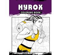 Hyrox Coloring Book: The Activity Book for Fitness Race and Functional Workout Lovers