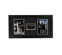 Hyrox Patch & Photo Display Frame | 20x40cm Frame Wooden Frame | Handmade in UK | Race Day Keepsake Gift | (Oak Frame)