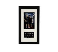 Hyrox Patch & Photo Display Frame | Wooden Frame | Handmade in UK | Race Day Keepsake Gift | (Black Frame)