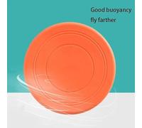 HYRSXN 7 Colors Silicone Flying Saucer Funny Dog Cat Toy Dog Game Flying Discs Resistant Chew Training Interactive Pet Supplies(8)