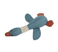 HYRSXN Squeaky Pet Toys For Medium Large Dogs Plush Puppy Big Dog Chew Toys Animals Shape Pet Dog Durable Molar Toy Accessories(Wild Goose Blue)