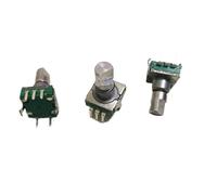 HYRTEFBN 50pcs/lot EC11 encoder switch 30 posioning 15 pulse shaft length 14MM vehicle volume coding potentiometer