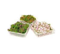 HYRTEFBN A Box of ModelMiniature Colorful Flower Vines Model Decoration(A box-pink)