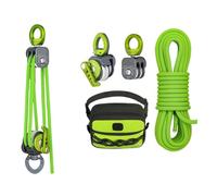 HYRTEFBN Can Release Bidirectional Double Force Pulley,4:1 Efficient Lifting Operation Rescue Lifting Labor-Saving Pulley Set,P933