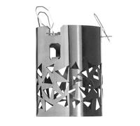 HYRTEFBN Stainless Steel Chimney Spark Arrestor Ultra-light Wood Stove Chimney Rain Cap Anti-ash Protective Cover Tent Stove Accessories