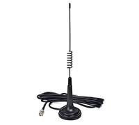 HYS 27MHz Magnetic Mount Aerial CB Antenna - Compatible with Cobra, Midland, Uniden, Maxon Portable & Mobile Radios, Scanners (BNC)