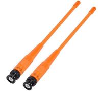 HYS BNC Dual Band Handheld Scanner Antenna 144/440MHz 2-Pack for HT Radio