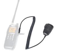 HYS Handheld Two-Way Radios - Shoulder Speaker Mic with Rotating Clip for President Randy 2 HT/Randy FCC II Handheld CB 2pin Radios/for ICOM Radio F3G F4G - 2pin Plug/Push-to-Talk Button - PTT