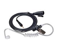HYS Radio Earpiece Compatible for Motorola CLP1040 CLP1060 CLP446 | Acoustic Tube Headset with Microphone and PTT, Security Restaurants Hotels Warehouses Outdoor Bars Police