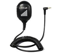 HYS Radio Speaker Microphone Compatible for Motorola TLKR Walkie Talkie | 2.5mm 1 Pin for T62 T82 Extreme T-92 H2O Talkabout, 2.5mm 1-Pin Shoulder Handheld Mic (BX023)