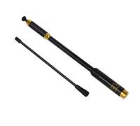 HYS SMA-Male Antenna VHF/UHF Replaceable Aerial Compatible with Yaesu Vertex TYT Walkie Talkies