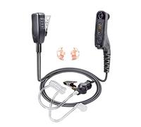 HYS Surveillance Kit Radio Earpiece Law Enforcement Soft in-Ear Low-Profile Noise Reduction Headset with Silicon Earmold for APX4000 APX6000 APX7000 XPR6350 XPR6550 XPR7350 XPR7550