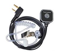 HYS Walkie Talkie Earpiece with Touch PTT, Headset Compatible for Retevis Baofeng BF-888S Kenwood HYT Radio (1 Pack)
