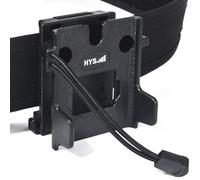 HYS Walkie Talkie Holder with MOLLE System for Belts, Backpacks, Compatible with Baofeng Quansheng Motorola Handheld Radio and Speaker Microphone (H-MOLLEBELT)