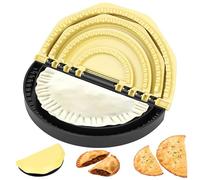 Hysagtek Wrap Maker Sealer - Adjustable 4in-6in-8-10in Tortilla Wraps Maker, Create Burritos, Tacos, Quesadillas, Dumplings, Calzones, Enchiladas (Black & Yellow, 4"-6"-8"-10'')