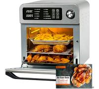 HYSapientia® 15L Large Air Fryer Oven For Family Digital Knob 1700W 10 in 1 Airfryer Toaster Air Convection Mini Oven electric and grill,Fast Cooking,Cookbook