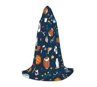 HYSDPUZK Baseball Basketball Football Hockey Hooded Cape For Teens Halloween Costume, Cosplay, Masquerade, Wizard Robe