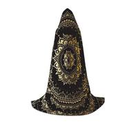HYSDPUZK Circle Hooded Cape For Teens Halloween Costume, Cosplay, Masquerade, Wizard Robe