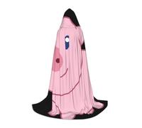 HYSDPUZK Cute Pig Hooded Cape For Teens Halloween Costume, Cosplay, Masquerade, Wizard Robe