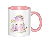 HYSDPUZK Double Color Ceramic Mug - 11oz Funny 3D Butterfly Pattern Coffee & Tea Cup, Cute Cups for Men Women