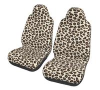 HYSDPUZK Leopard Print Print All-In-One Car Seat Cover â€“ Full Size Print Design, Comfortable Polyester Fabric, Enhanced Protection For Car Seats
