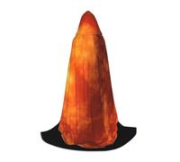HYSDPUZK Mars Planet Hooded Cape For Teens Halloween Costume, Cosplay, Masquerade, Wizard Robe
