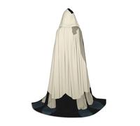 HYSDPUZK Sheep Hooded Cape For Teens Halloween Costume, Cosplay, Masquerade, Wizard Robe