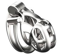 HYSHGJY 316 Stainless Steel Python V6.0 Wide Base Cock Ring Design Male Chastity Device Belt Penis Cage Adult Toys (Nano V6.0- Ring 43mm)