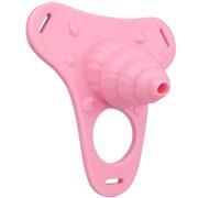 HYSHGJY Male Chastity Belt Wearable Sissy Cross-Dressing Pink Silicone Conch Penis cage Adult Sex Toys;4 Types Available (Pink-542)