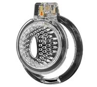 HYSHGJY Soft Silicone Falt Chastity Cage Penis Bondage Mini Cage with 6 Size Cock Rings Catheter Adult Sex Toys for Men (Clear 21-2P)