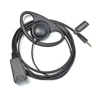 HYSHIKRA 1 Pin 2.5 mm Walkie Talkie Headset with Mic PTT for Cobra Radio | Compatible with Cobra PX Series RX Series AM Series PX650 RX380 RX680 AM255 AM655 AM855 AM1055 etc