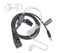 HYSHIKRA 1 Pin 2.5 mm Walkie Talkie Headset with Mic PTT for Cobra Radio | Compatible with Cobra PX Series RX Series AM Series PX650 RX380 RX680 AM255 AM655 AM855 AM1055 etc