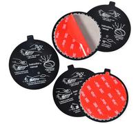 HYSHIKRA Dashboard Pad Mounting Bracket Disk 3.07"/78mm Sticky Adhesive Disc for Suction Cup Car Phone Radio Holder Disc & Windshield Dash Cam（5pack）