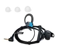 HYSHIKRA Radio Earpiece Security Headset Compatible with Motorola TLKR-T60 T80 T82 T-92 H2O T80 Extreme T82 Extreme Walkie Talkie, Lightweight, G Shape with Mic (BLUE, 1 PACK)