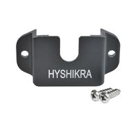 HYSHIKRA Radio Holder, Handheld Walkie Talkie Speaker Clip Hook, Mobile Radio Microphone Mount, 3 in 1 Bracket Compatible with Baofeng Quansheng Motorola and CB Radio (Black)
