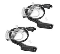 HYSHIKRA Security Bodyguard Earpiece with Mic PTT Multi Pin Headset | Compatible with Motorola DP3400 DP4400 DP4800 DGP4150 XiR-P8200 Xpr-6300