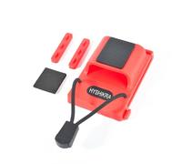 HYSHIKRA Two Way Radio Belt Clip Walkie Talkie Quick Disassembly Belts Accessories, for Handheld Radio/Speaker Microphone/Mobile Radio Speaker, Compatible with Baofeng Motorola Quansheng (Red)