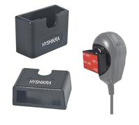 HYSHIKRA Universal Radio/Microphone Holder, Backing Adhesive Bracket for Baofeng Yaesu Retevis MotorolaQuansheng Radio
