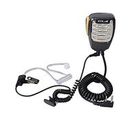 HYSHIKRA Walkie Talkie Handheld Speaker Mic Shoulder Microphone Compatible with Retevis BaoFeng UV-5R 5RA 5RB 5RC 5RD 5RE 5REPLUS Kenwood Radio (with 3.5mm Earpiece) (Type 3)