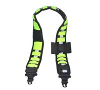 HYSHIKRA Widened Safety Reflective Adjustable Radio Bag Shoulder Strap with Mic Cable Clip Stripes for Two-Way Radio Pouches, DSLR Cameras, Fishing Bag, Toolbox