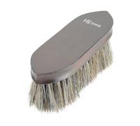 Hyshine Deluxe Horse Hair Wooden Dandy Brush Dark Brown (One Size)