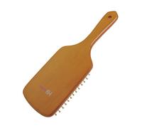 HySHINE Luxury Wooden Mane and Tail Brush - Tan - 25.5 x 8.3cm - Pack of 1