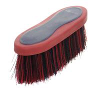 Hyshine Pro Groom Long Bristle Dandy Brush - Red and Navy